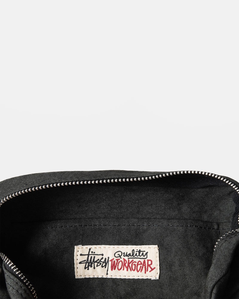 Sac Crossbody Stussy Tela Side Pouch Noir | GPE-79041922