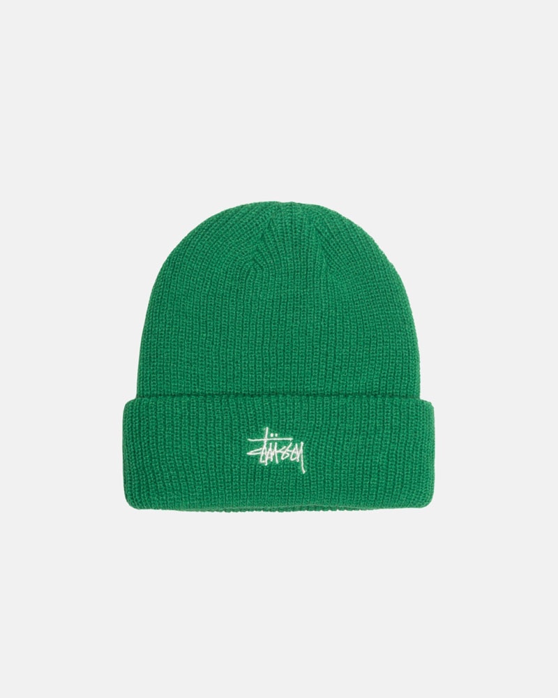 Bonnet Stussy Cuff Basic Vert | UOG-02162002