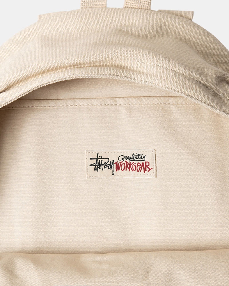 Sac a Dos Stussy Tela Beige | JAV-10903587