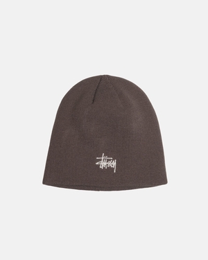 Bonnet Stussy Skullcap Basic Marron | HPL-16163455