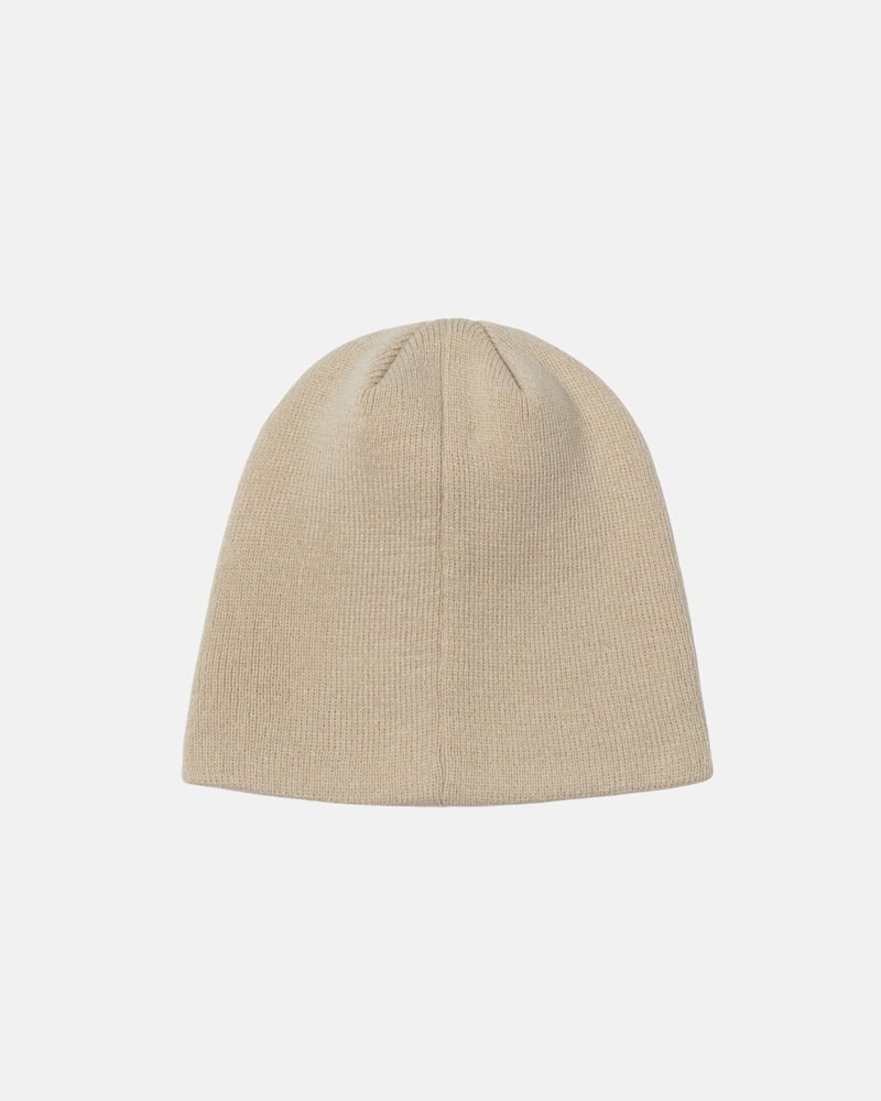 Bonnet Stussy Skullcap Basic Blanche | JDS-44512623