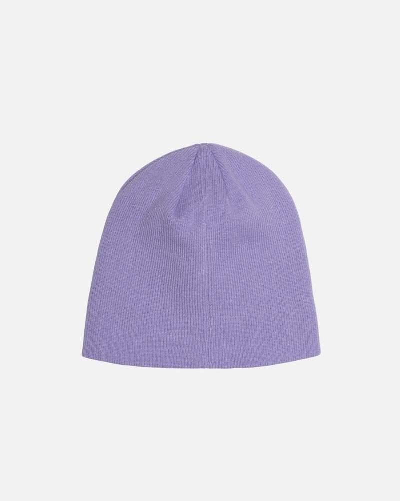 Bonnet Stussy Skullcap Basic Violette | CAX-87675164