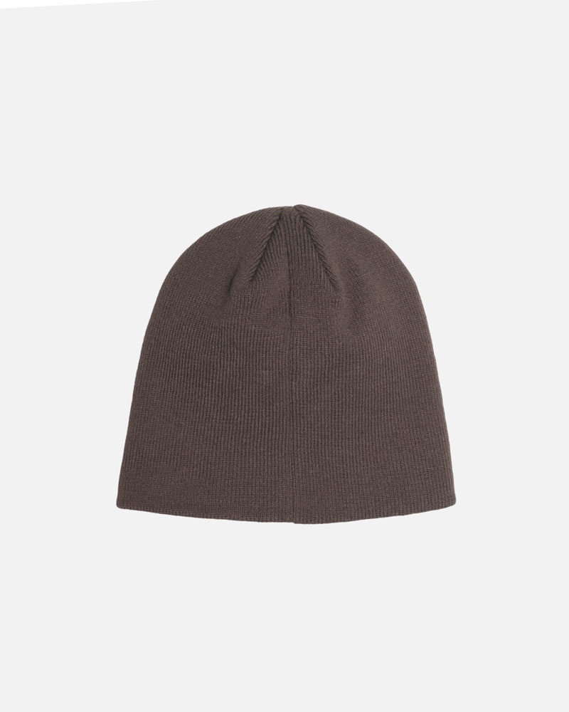 Bonnet Stussy Skullcap Basic Marron | HPL-16163455