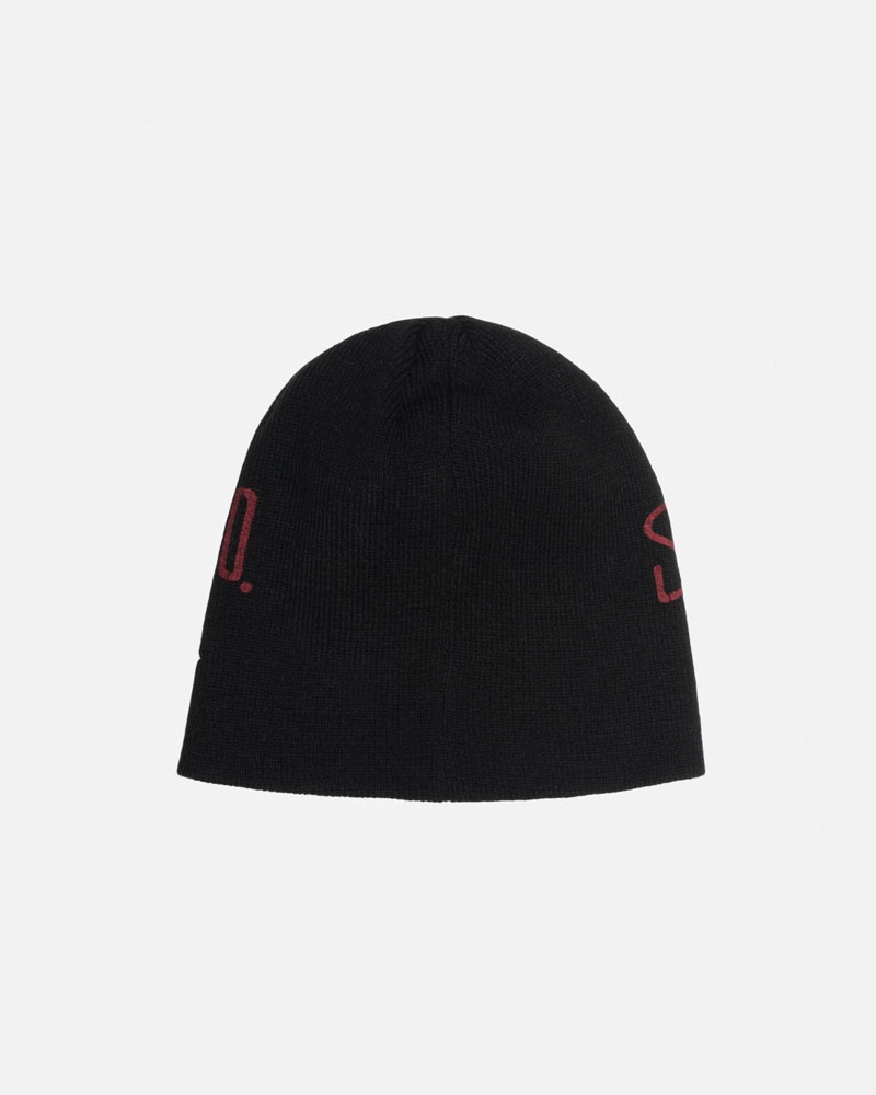 Bonnet Stussy Skullcap Workgear Print Noir | BHZ-93587499