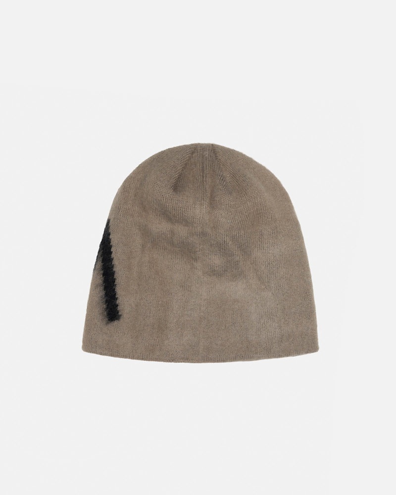 Bonnet Stussy Skullcap Brushed Out Stock Marron | SZW-68594148