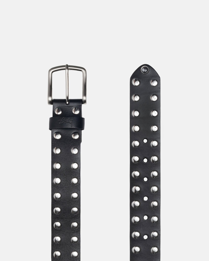 Ceinture Stussy 8 Ball Studded Noir | XCO-13804309