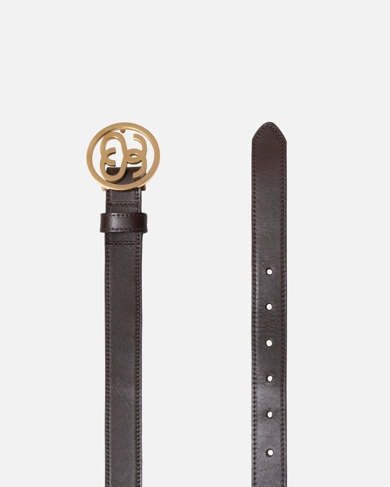 Ceinture Stussy SS-Link Boucle Marron | RVZ-19718388