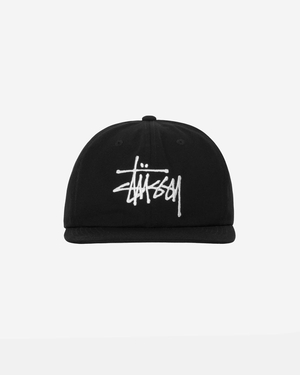 Casquette Stussy Mid-Depth Basic Strapback Noir | QGZ-59206734