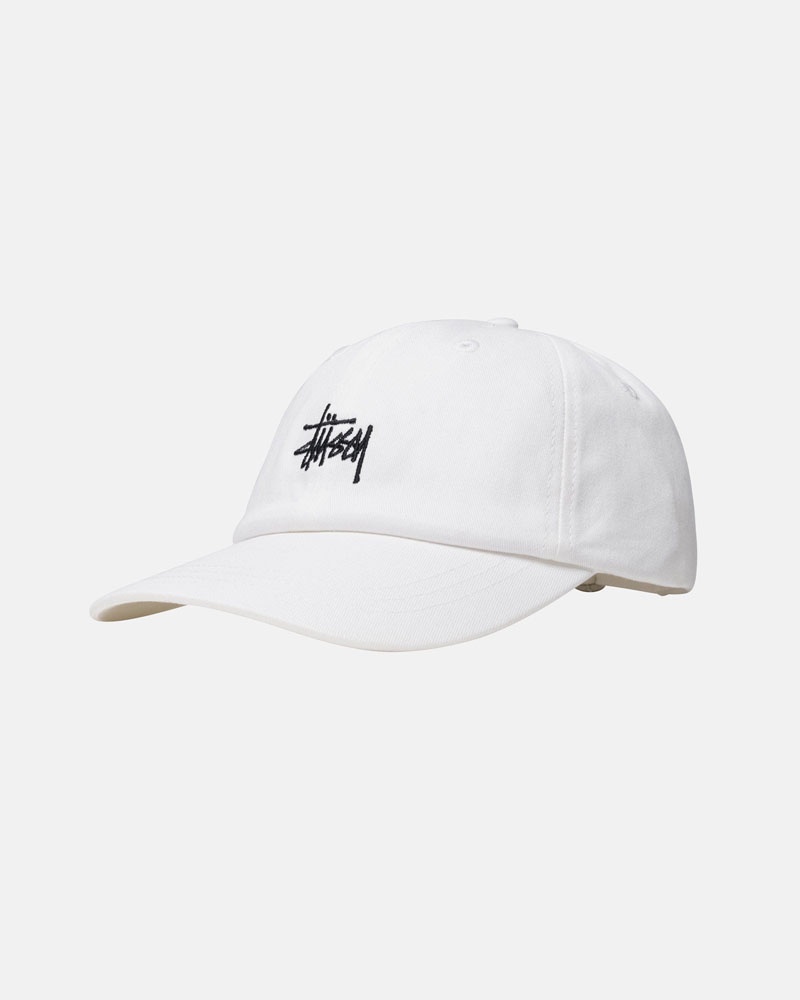 Casquette Stussy Low Pro Basic Stock Strapback Beige | LAF-17503740