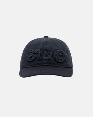 Casquette Stussy Low Pro Copyright Applique Strapback Bleu Marine | CKV-90786596