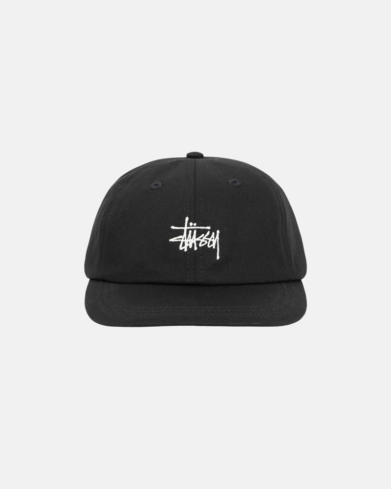 Casquette Stussy Low Pro Basic Stock Strapback Noir | YAE-33083416