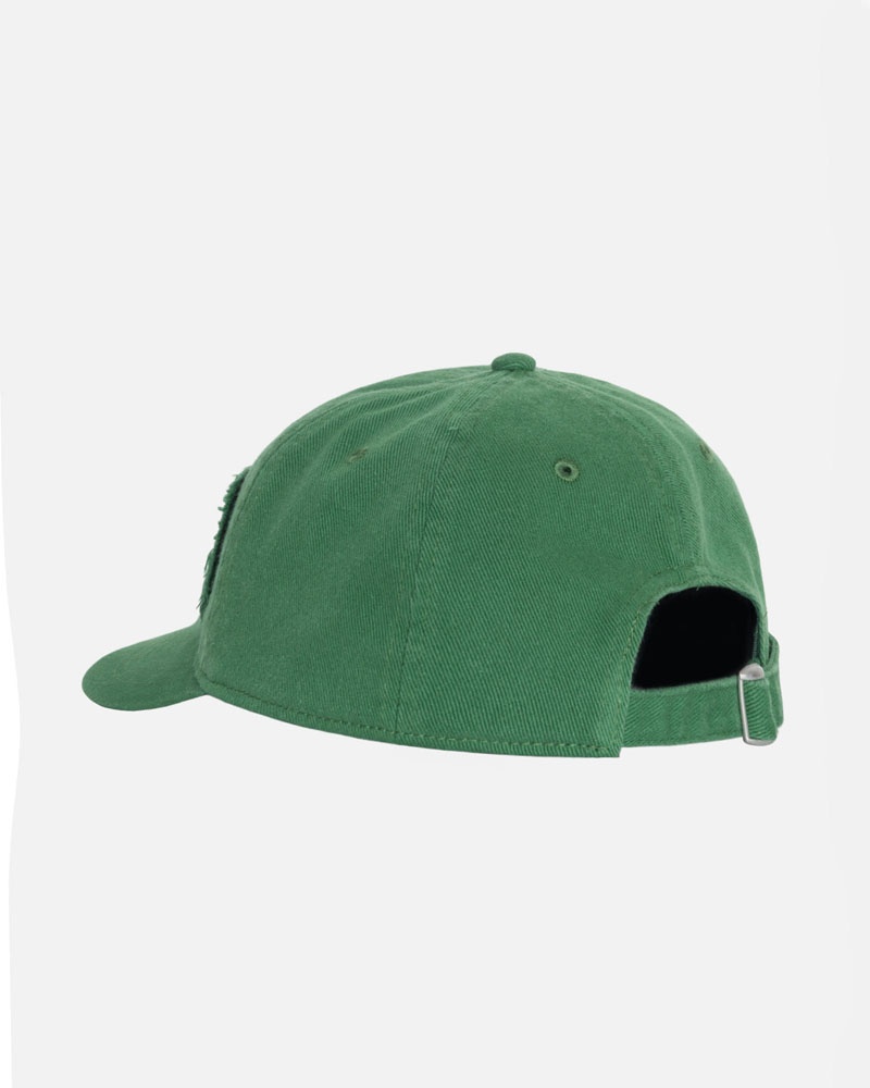 Casquette Stussy Low Pro Copyright Applique Strapback Vert | QOK-87475720