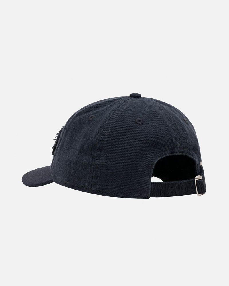 Casquette Stussy Low Pro Copyright Applique Strapback Bleu Marine | CKV-90786596