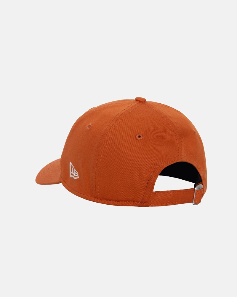 Casquette Stussy New Era 9Twenty Basic Strapback Orange | TDX-60658205