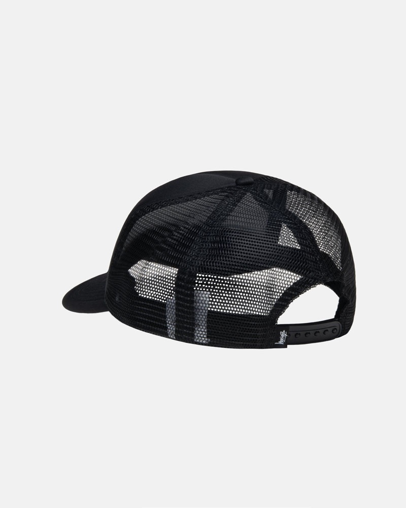 Casquette Stussy Trucker SS-Link Snapback Noir | HNO-47153280