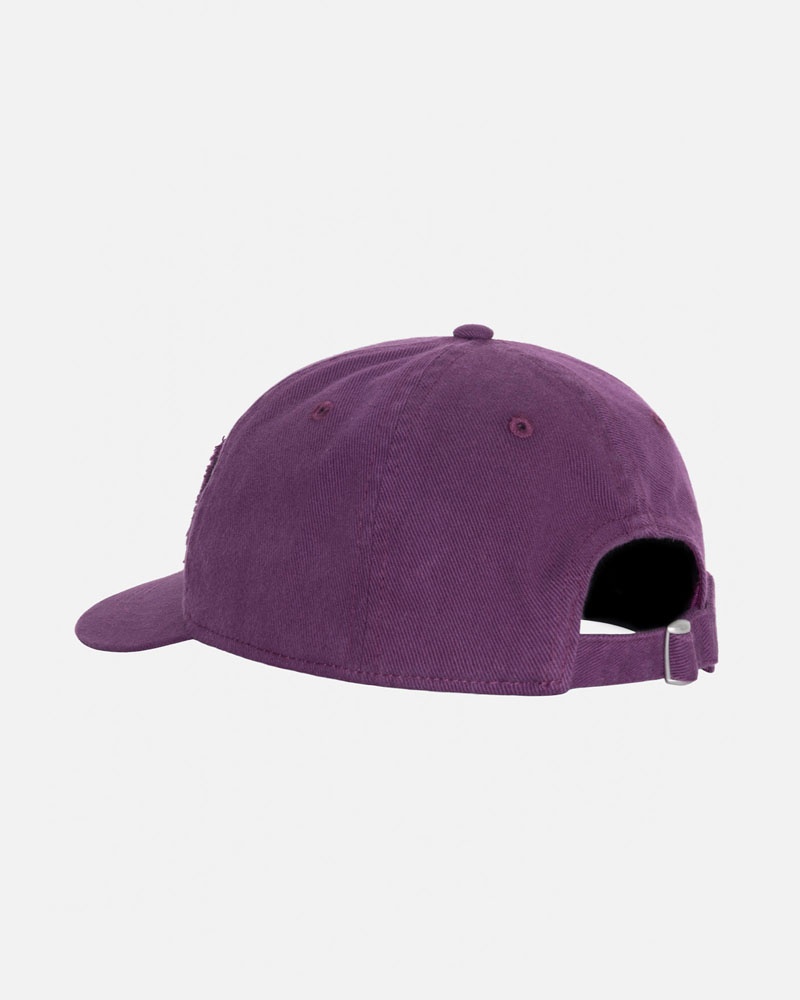 Casquette Stussy Low Pro Copyright Applique Strapback Violette | TJI-28187129