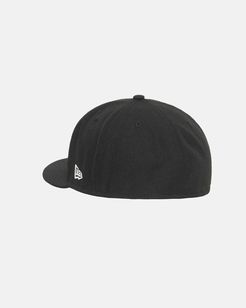 Casquette Stussy New Era 59Fifty Authentic Noir | WTD-15519575