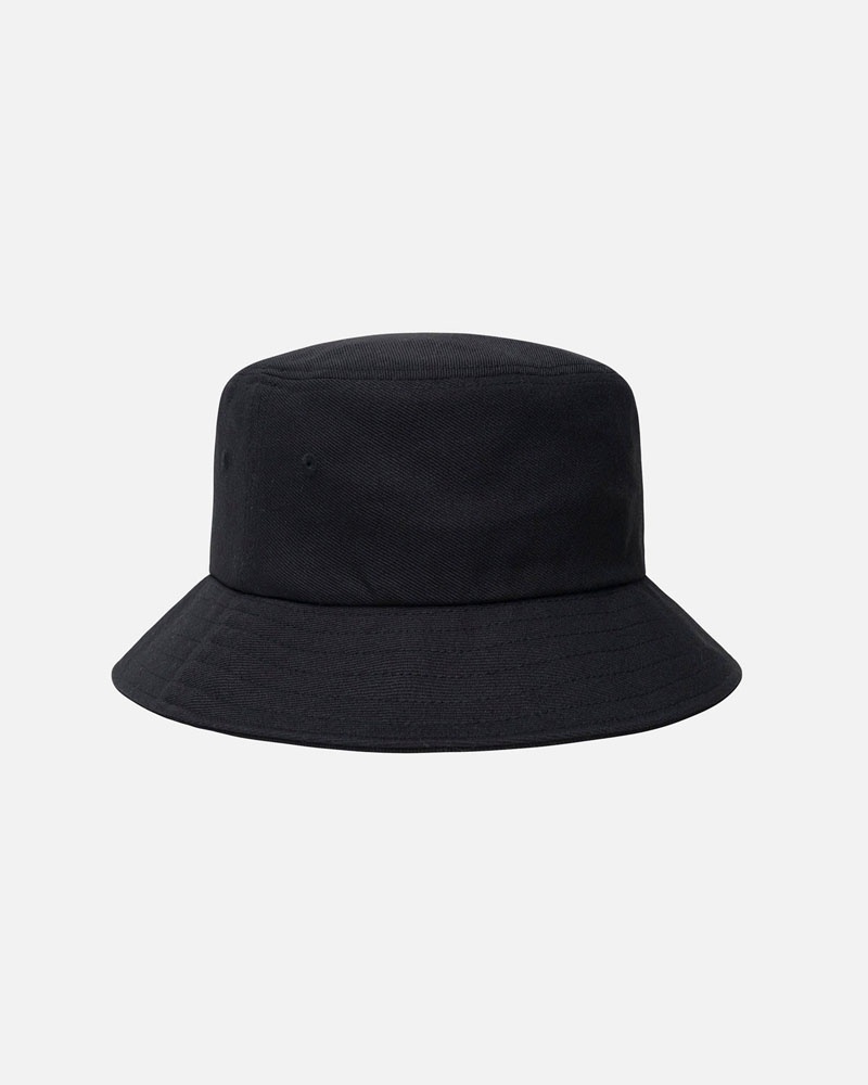 Chapeau Stussy Bucket Big Stock Noir | ASK-45508887