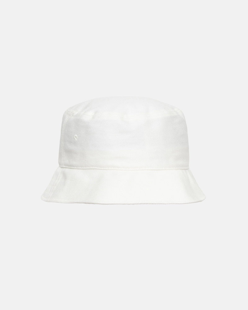 Chapeau Stussy Deep Bucket SS Link Blanche | RTP-32111126