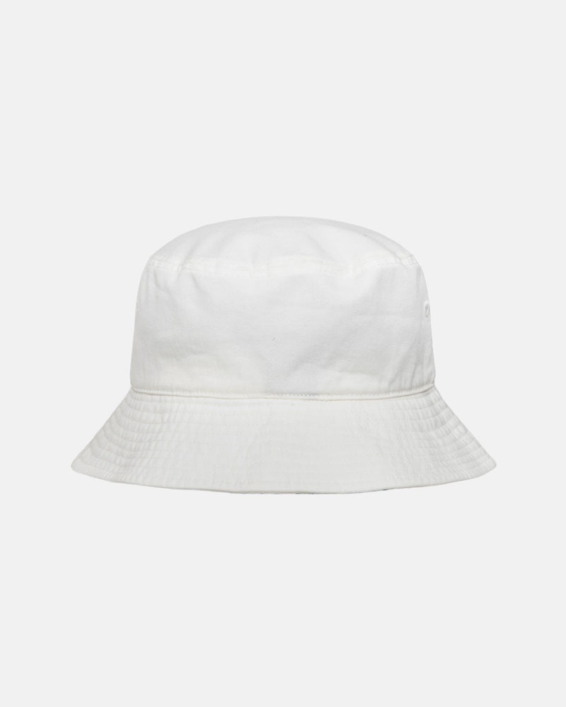 Chapeau Stussy Bucket Stock Beige | RYT-68740417