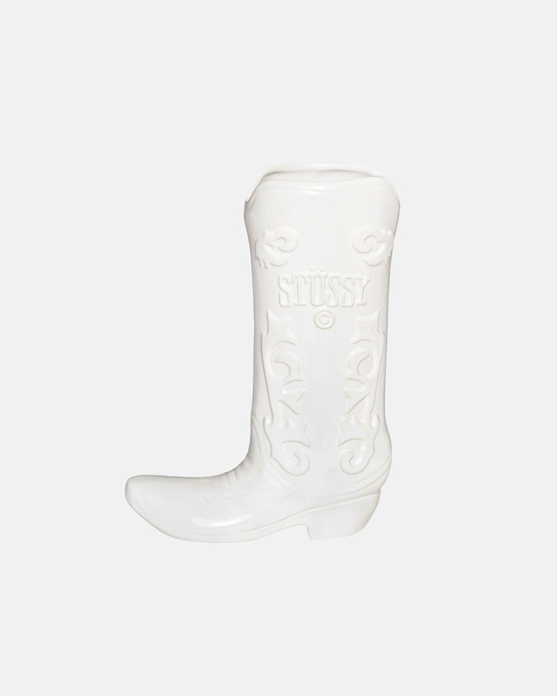 Autres Accessoires Stussy Céramique Boot Vase Blanche | OGT-96958892