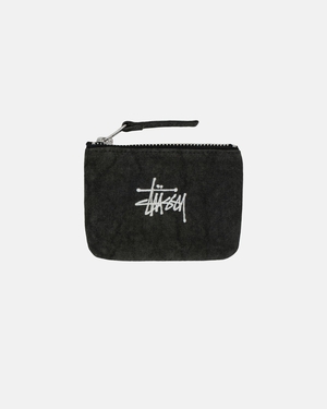 Portefeuille Stussy Tela Coin Pouch Noir | VQP-22309639