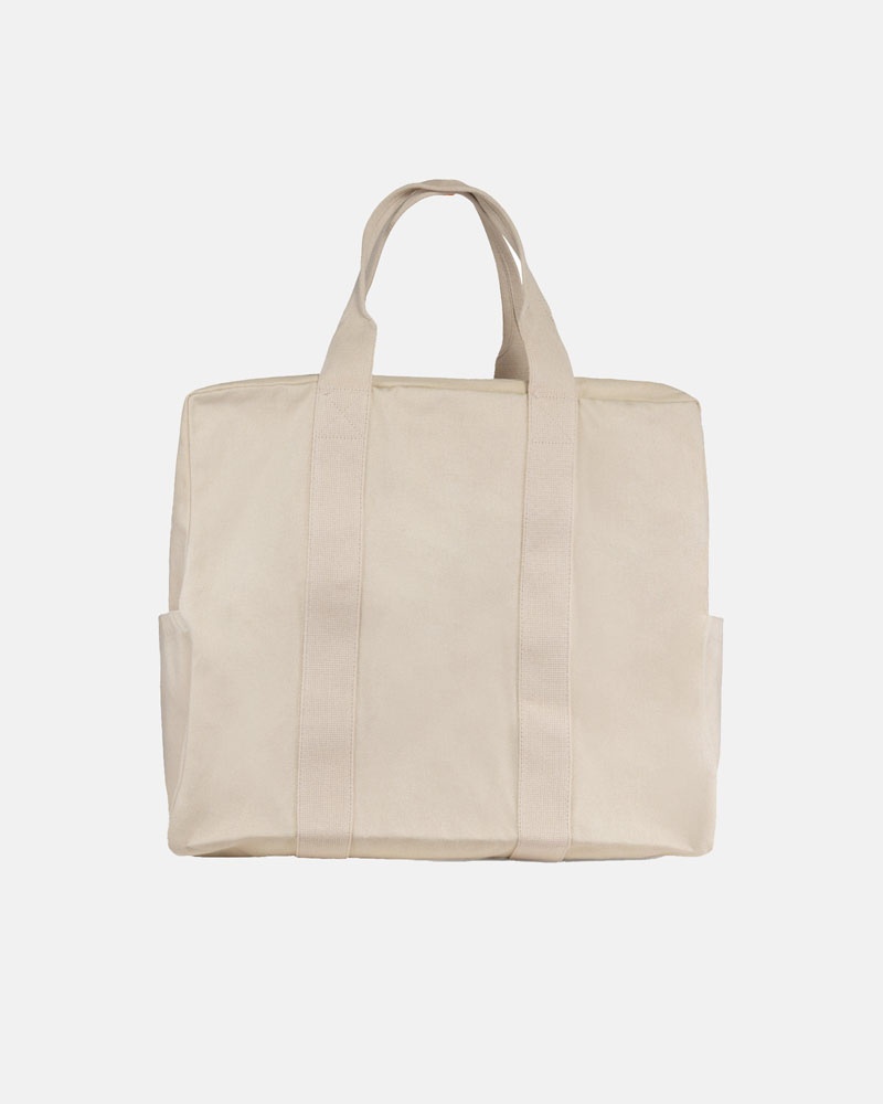 Sacs Fourre Tout Stussy Tela Flight Beige | DGE-62519441