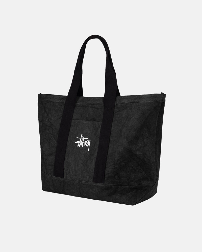 Sacs Fourre Tout Stussy Tela Extra Large Noir | ABF-04040906