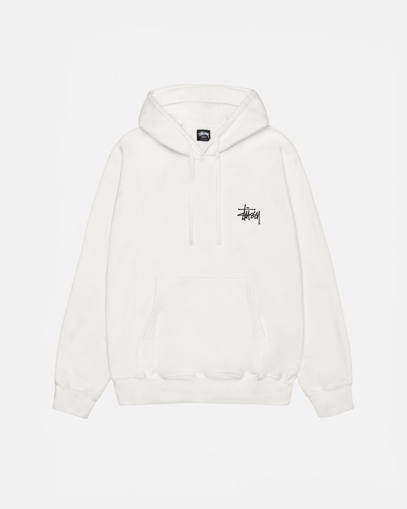 Sweat a Capuche Stussy Basic Stüssy Pigment Dyed Beige | RRB-66562999