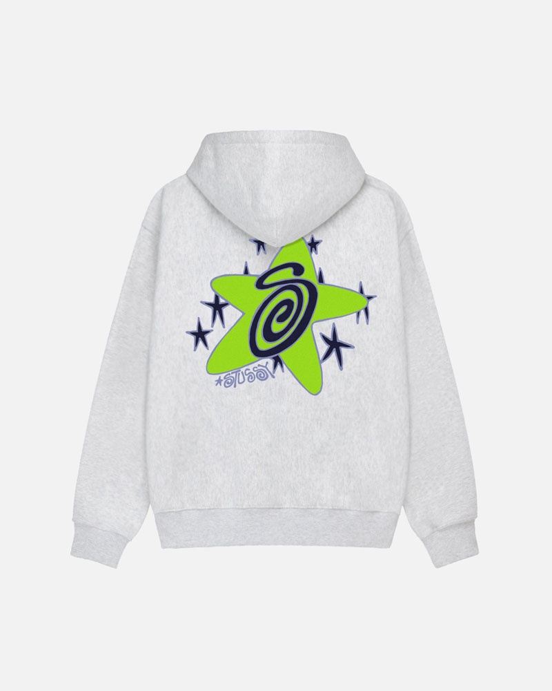 Sweat a Capuche Stussy Galaxy Grise | LYA-92330464