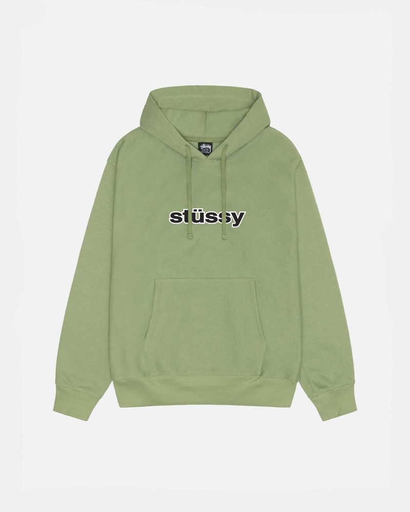 Sweat a Capuche Stussy SS-Link Vert | IHP-93093861