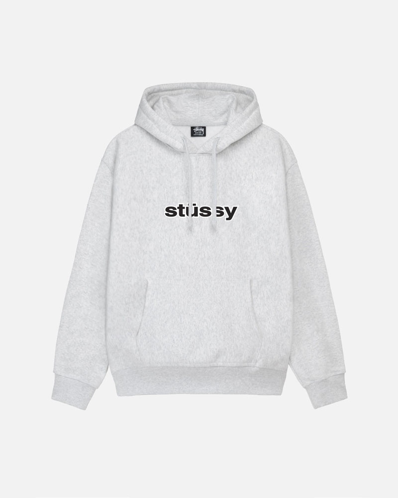 Sweat a Capuche Stussy SS-Link Grise | AXF-18600317