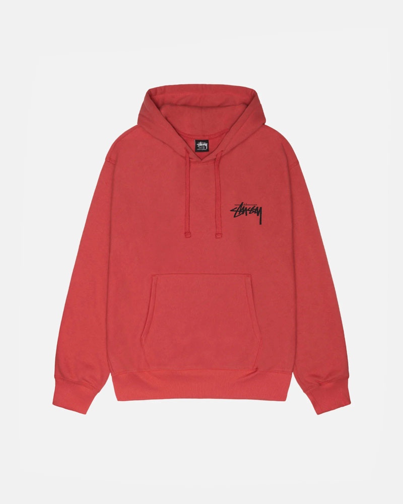 Sweat a Capuche Stussy Classiche Dot Rouge | BYV-33632880