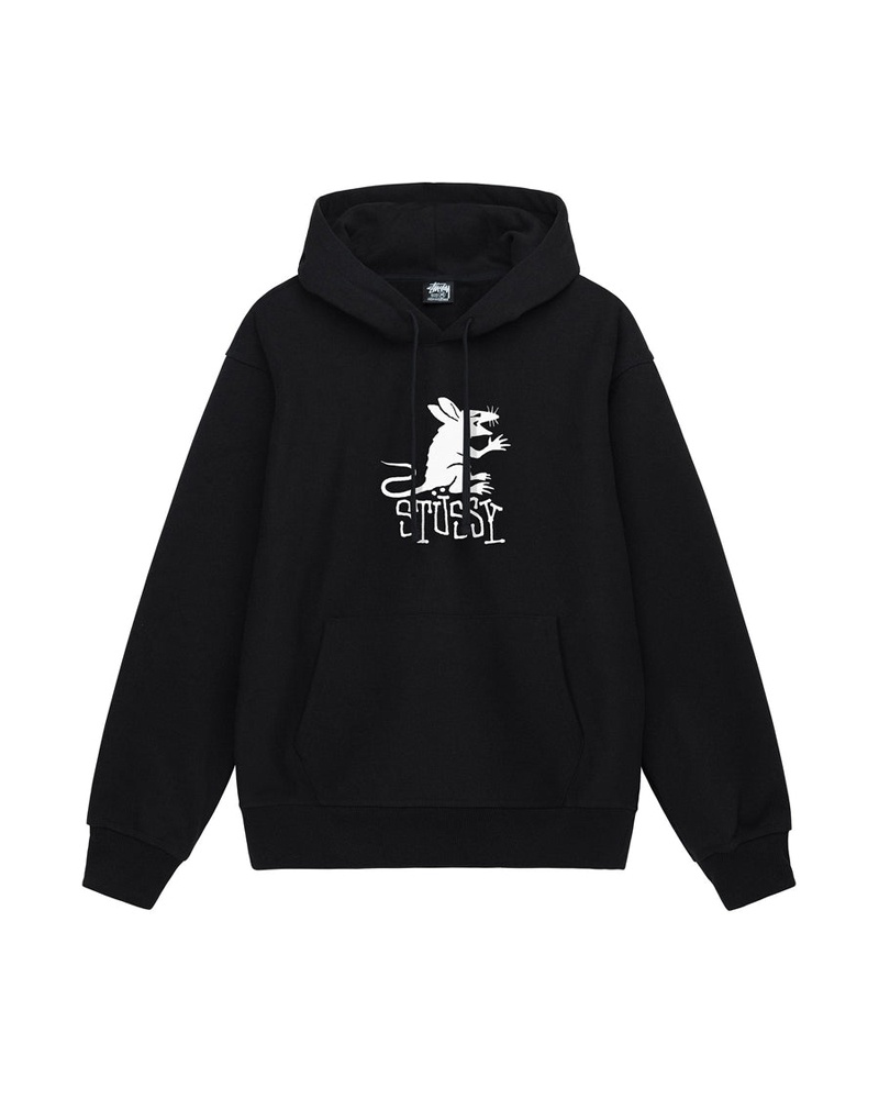 Sweat a Capuche Stussy Rat Noir | HIW-90503652