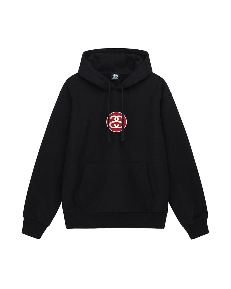 Sweat a Capuche Stussy SS-Link Noir | ZTB-78379533