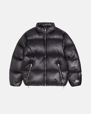 Veste Stussy Down Puffer Parachute Ripstop Grise | VMA-37145653