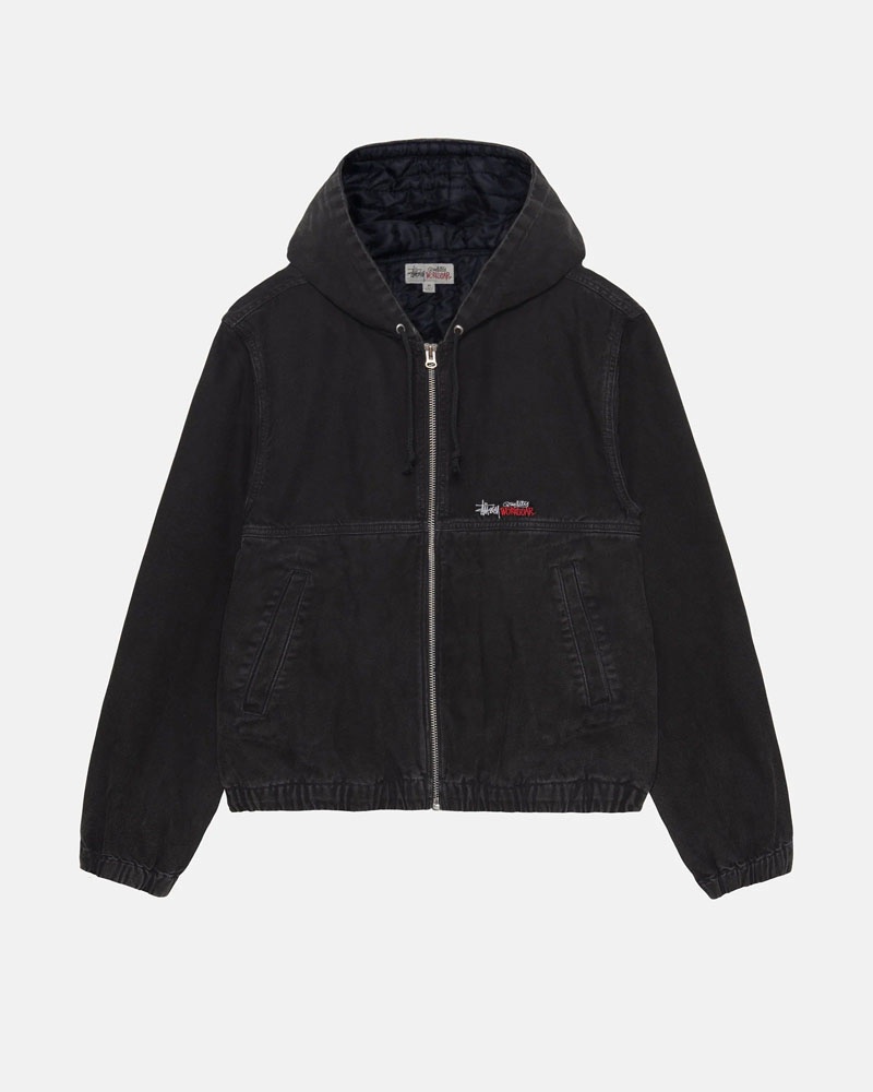 Veste Stussy Travail Insulated Tela Noir | RCS-26198895