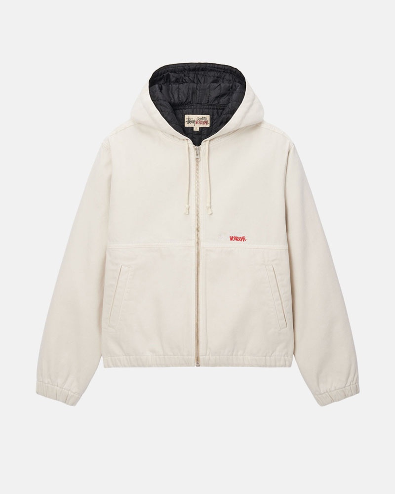 Veste Stussy Travail Insulated Tela Beige | KST-59793341