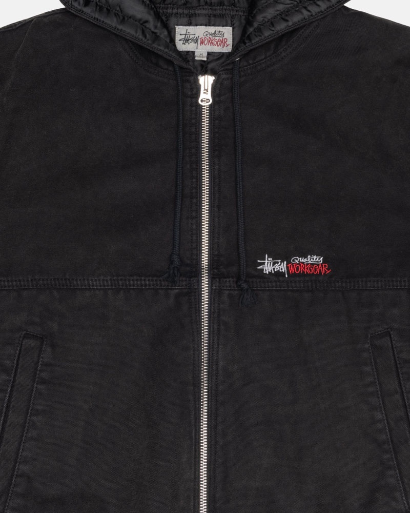 Veste Stussy Travail Insulated Tela Noir | RCS-26198895