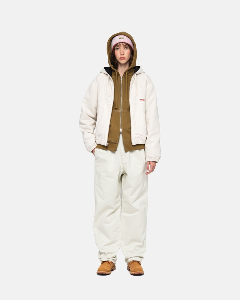 Veste Stussy Travail Insulated Tela Beige | KST-59793341