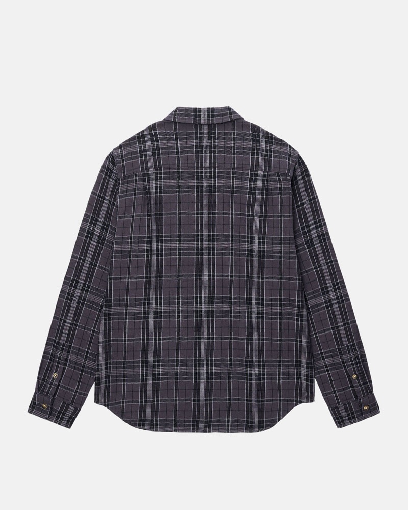 Chemises Stussy Stones Plaid Noir | UFD-62839651