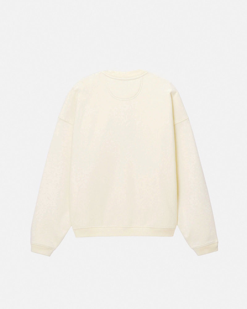 Sweatshirt Stussy Stüssy Sport Relaxed Oversized Crew Blanche | JPC-21167009