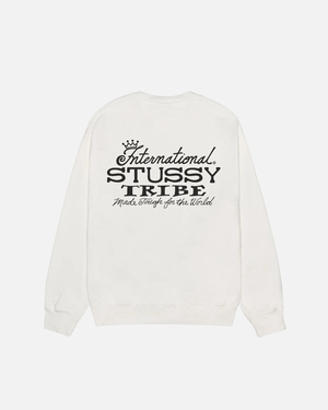 Sweatshirt Stussy IST Crew Pigment Dyed Blanche | QYX-12600656