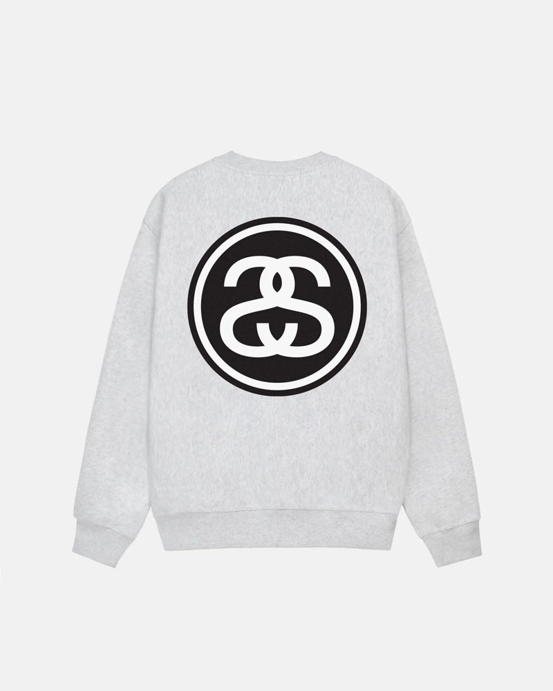 Sweatshirt Stussy SS-Link Crew Grise | TGG-99865028