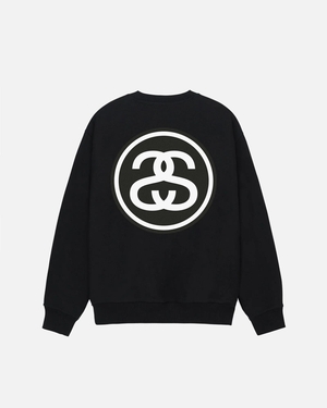 Sweatshirt Stussy SS-Link Crew Noir | QPG-56658645