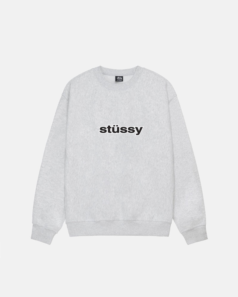 Sweatshirt Stussy SS-Link Crew Grise | RRF-01055671