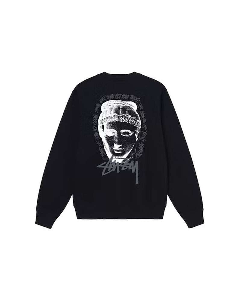 Sweatshirt Stussy Young Moderns Noir | LZN-63999679