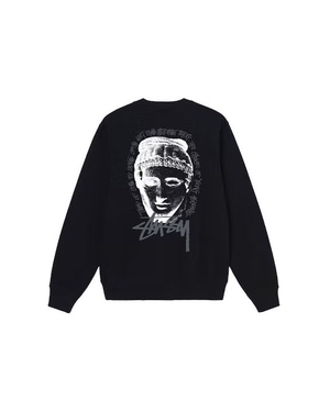 Sweatshirt Stussy Young Moderns Noir | LZN-63999679