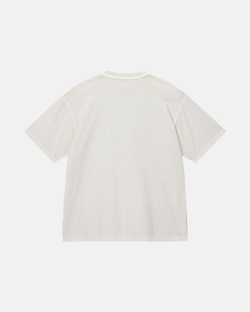 T Shirts Stussy Lazy Beige | BNZ-42561266