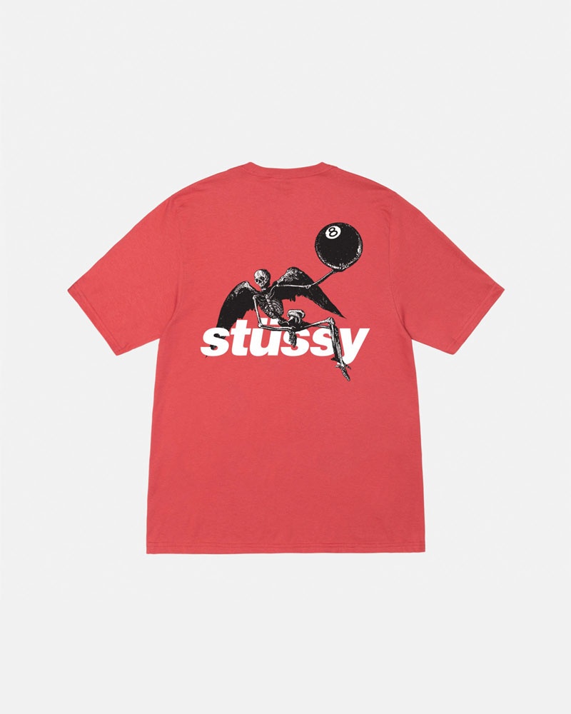 T Shirts Stussy Apocalypse Rouge | SSO-33044370